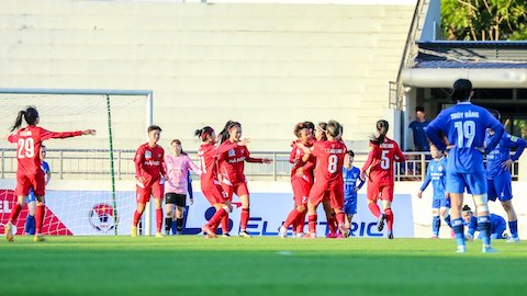 Vòng 1 giải bóng đá nữ VĐQG 2024: Thắng Than KSVN, Hà Nội I vẫn tạm đứng thứ 4